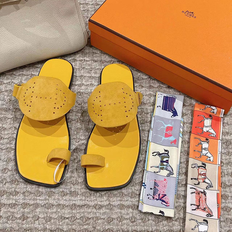 에르메스 HERA 여성 샌들 Rouge Grenadine H232051Z