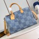 루이비통 스피디 40 반둘리에 다미에 데님 블루 N40701