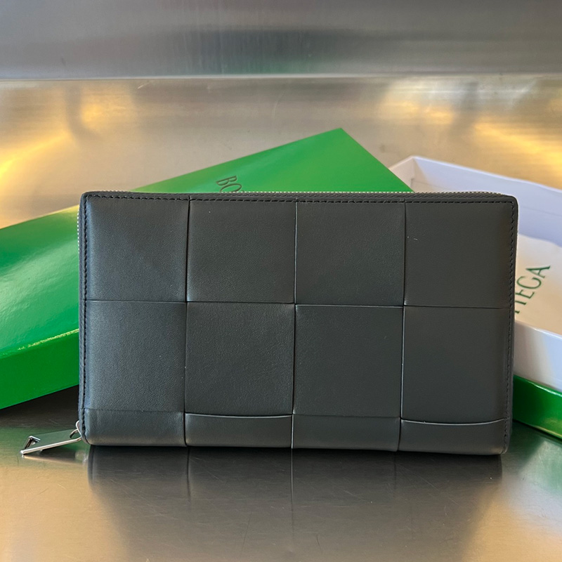 보테가베네타 지퍼 어라운드 지갑 649607