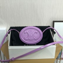 셀린느 트리오페 오벌 펄스 크로스백 트리옹프 퀴르 크로스바디 미니백 3칼라 10I703DPQ