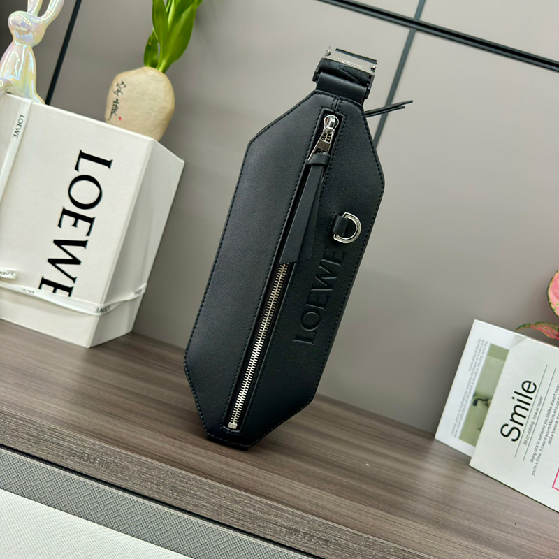 로에베 블랙 클래식 컨버터블 슬링 백 B777NCNX01