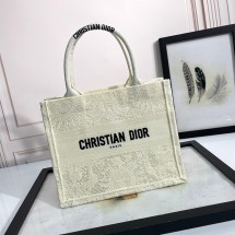 디올 북토트 백 스몰 화이트 M1296ZECY M933