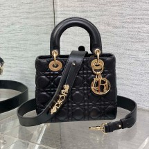 레이디 디올 백 스몰 까나쥬 스카이 블랙 M0531ONII