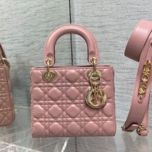 레이디 디올 백 스몰 까나쥬 스카이 진핑크 M0531ONII