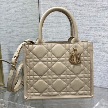 디올 북 토트 레더 스트랩 백 스몰 까나쥬 3컬러 M1325OWHP