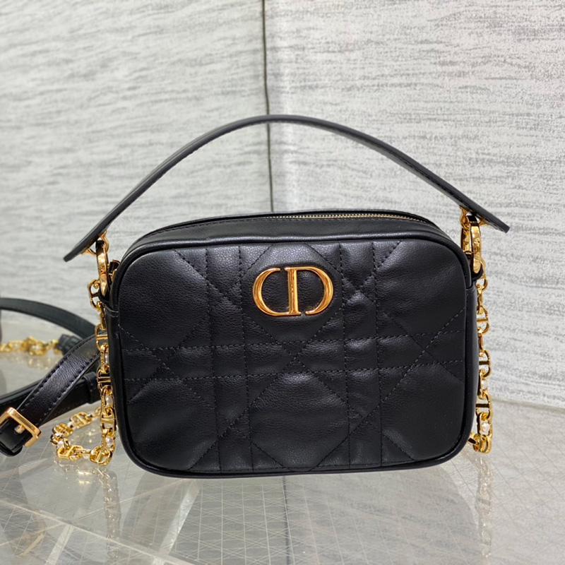 디올 카로 탑 핸들 스몰 카메라 백 까나쥬 2칼라  M3352UBHM