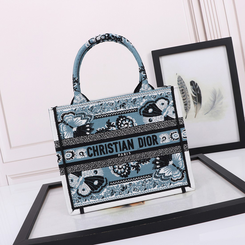 디올 북 토트백 스몰 M1296ZESE