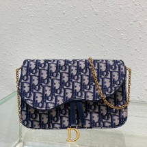 디올 오블리크 새들 체인 파우치 크로스백 S5907CTZQ