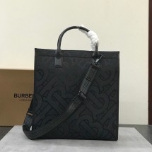 버버리 DENNY 모노그램 프린트 토트백 80436911