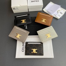 셀린느 트리옹프 카드 지갑 샤이니 카프스킨 5컬러 10L833DPV 38NO