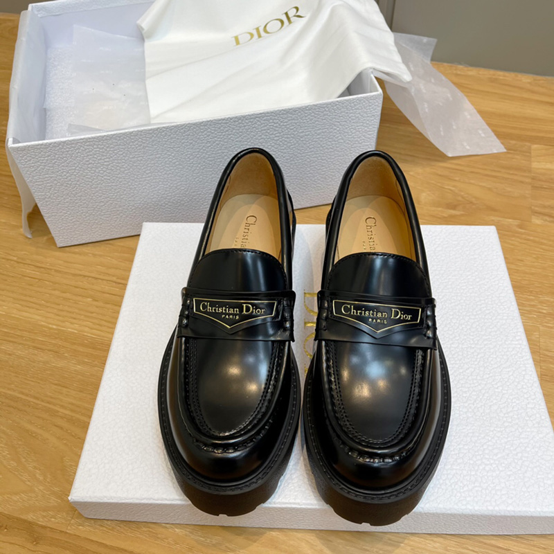 디올 보이 플랫폼 로퍼 블랙 KDB862ACA_S900