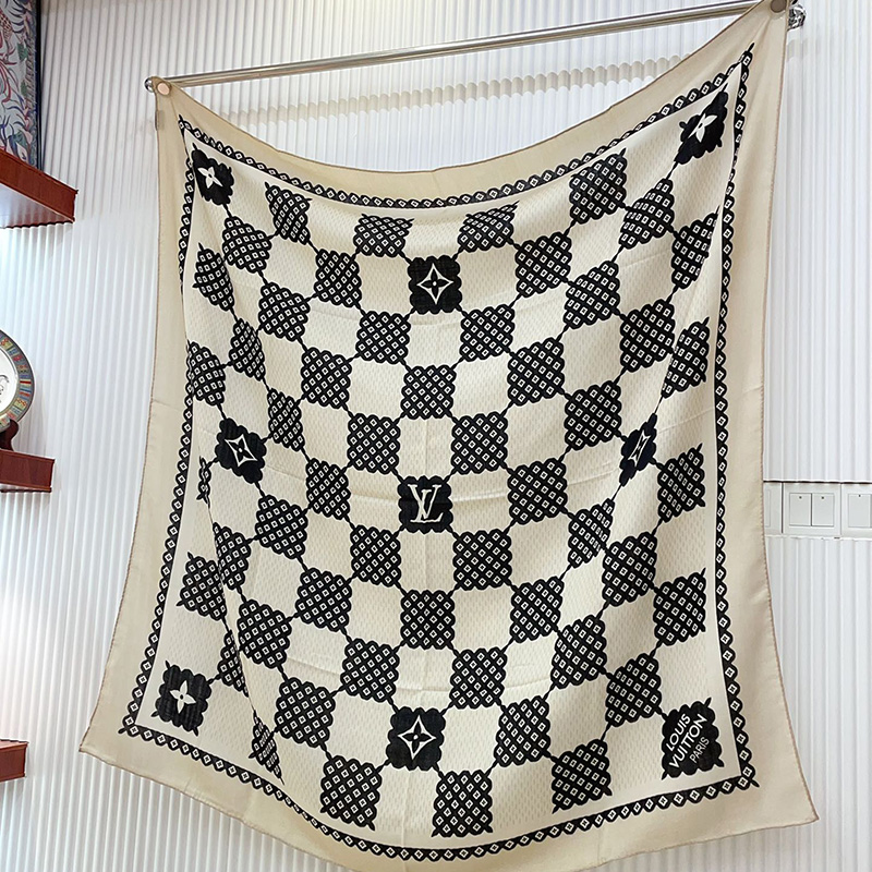 루이비통 스퀘어 고품질 스카프 2컬러 03