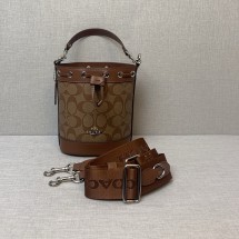 코치 시그니처 미니 버킷백 CR145 SVWQ3