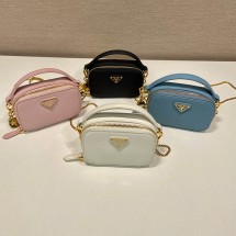 프라다 사피아노 가죽 미니 파우치 4컬러 1NR025