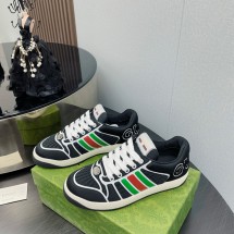 구찌 남성 스니커즈 웹 스트라이프 스크리너 스니커즈 남성용 780260