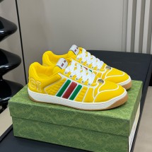 구찌 웹 스트라이프 스크리너 스니커즈 남성용 782906