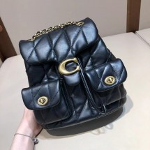 COACH 코치 태비 백팩 위드 퀼팅 3컬러 CU076