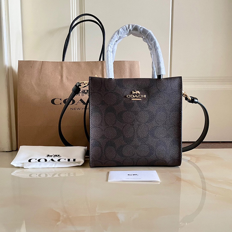 코치 미니 켈리 크로스바디 인 시그니처 캔버스 5693