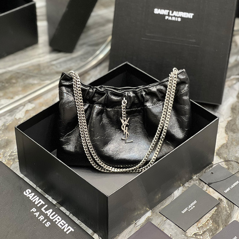 생로랑 로고 체인 호보백 2컬러  681632