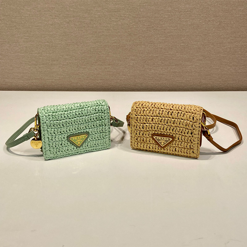 프라다 크로셰 체인 카드지갑 2컬러 1MR024 2CYC