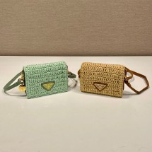 프라다 크로셰 체인 카드지갑 2컬러 1MR024 2CYC