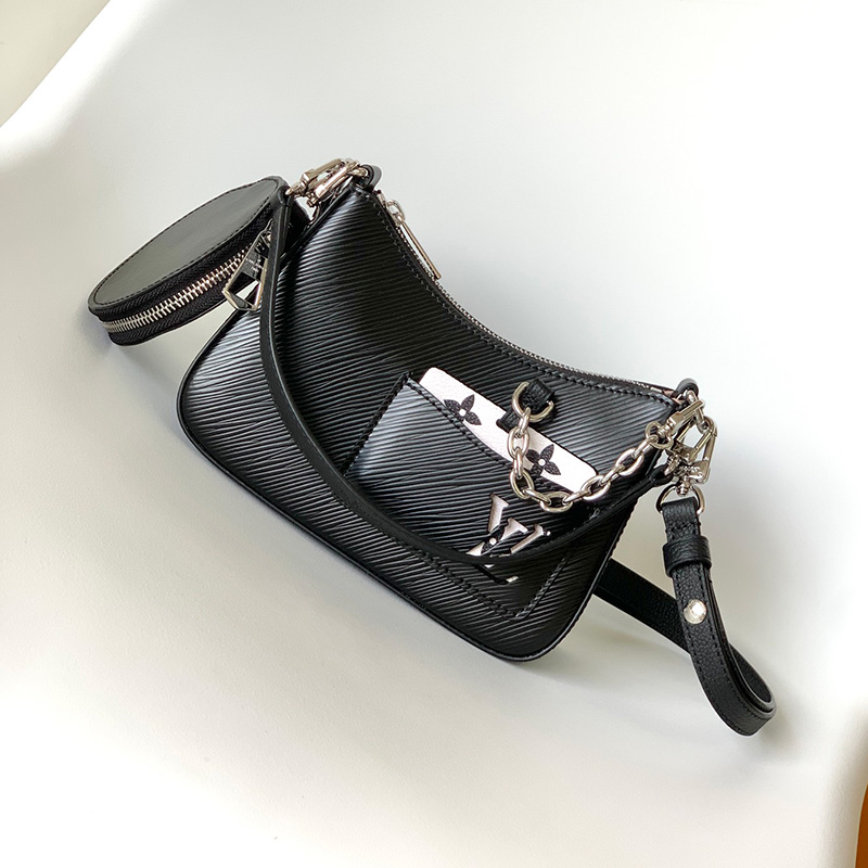 루이비통 마렐리니 에피 레더 숄더 백 블랙 크로스백 M20998