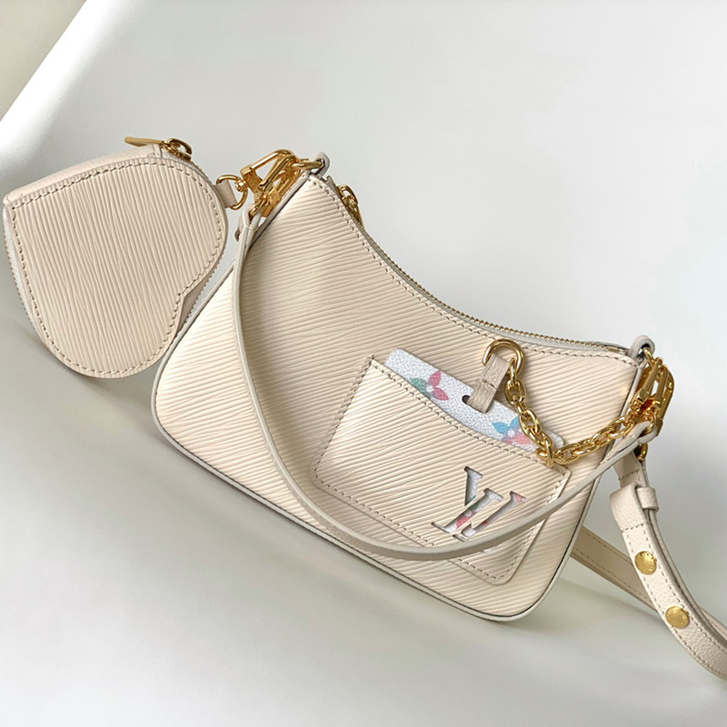 루이비통 마렐리니 쿼츠 화이트 M22941