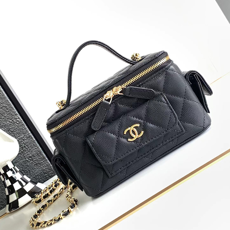 샤넬 CHANEL 체인 코스메틱 케이스 AP3017