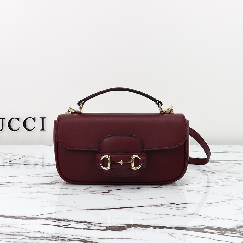 구찌 홀스빗 1955 탈부착 숄더 플랩 가죽 크로스백 815206