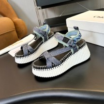 끌로에 스니커즈 운동화 Nama wedge sandal 3컬러 CHC23A8703345D
