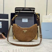 프라다 아르케 스웨이드 숄더백 1BC194 2C4S