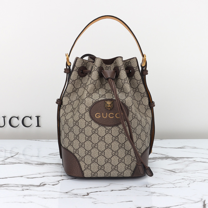 구찌 수프림 캔버스 네오 버킷 복조리 473875