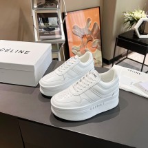 셀린느 웨지 아웃솔 블록 로우탑 스니커즈 옵틱 화이트 24SS 346163338C