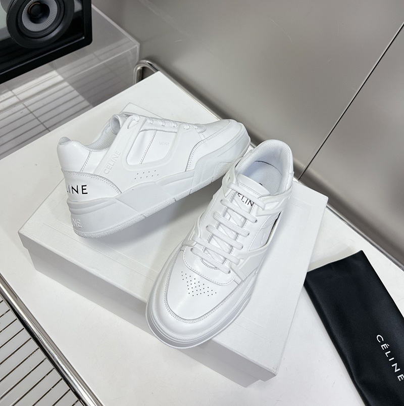 셀린느 CT 07 트레이너 로우 레이스업 스니커즈 남녀공용 2컬러 353143840C 01OK