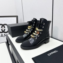 샤넬 CHANEL COMBAT BOOTS G45856