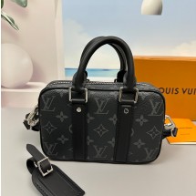 루이비통 나노 포르테 도큐멍 보야주 모노그램 이클립스 블랙 M82770