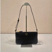 프라다 숄더백 미니 리나일론 파우치 블랙 1NE545