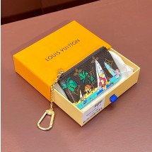 루이비통 여자 파우치 키 브라운 M82615