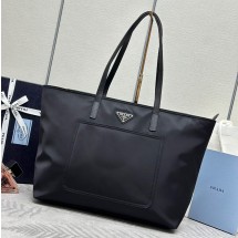 프라다 PRADA 삼각로고 리나일론 토트백 1BG052