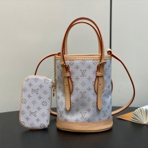 루이비통 피엘부티크 나노 버킷 숄더백 크로스백 M12317