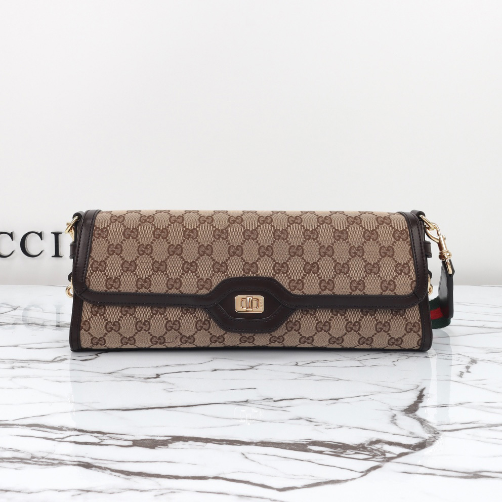 구찌 루체 미디엄 숄더백 베이지 에보니 캔버스 2컬러 786022