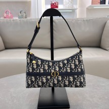 디올 오블리크 30 Montaigne 몽테인 호보 숄더백 자카드 S2381UTZQ_M928