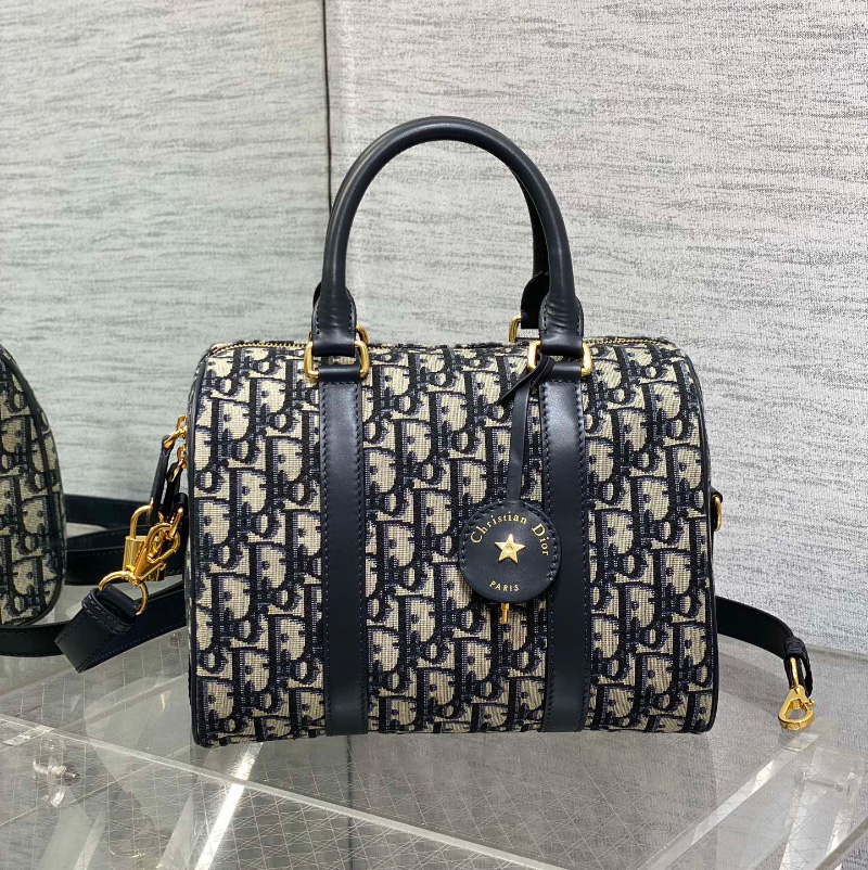 디올 오블리크 그루브 25 백 블루 M1365UTZQ_M928