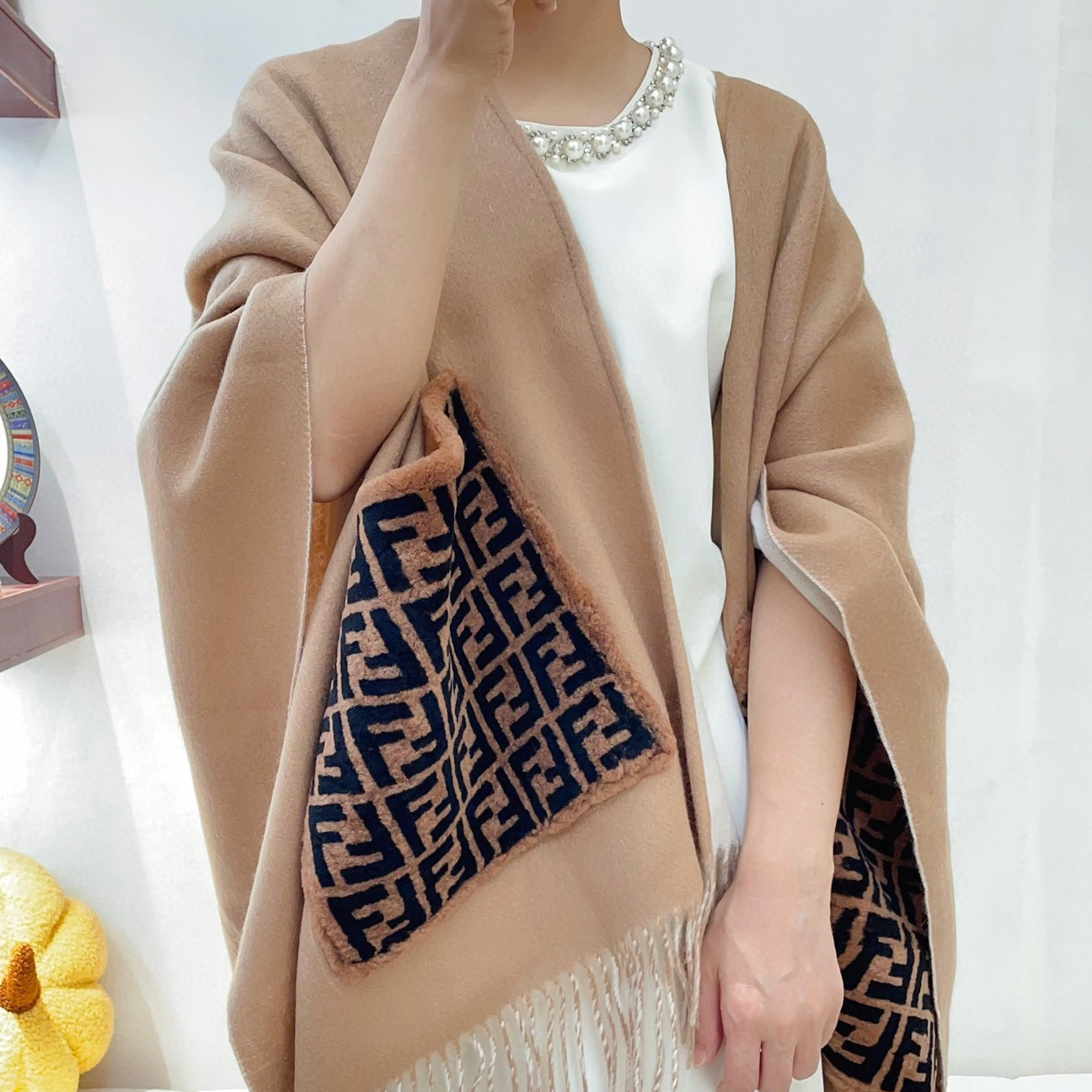 펜디 고품질 스카프 머플러 12