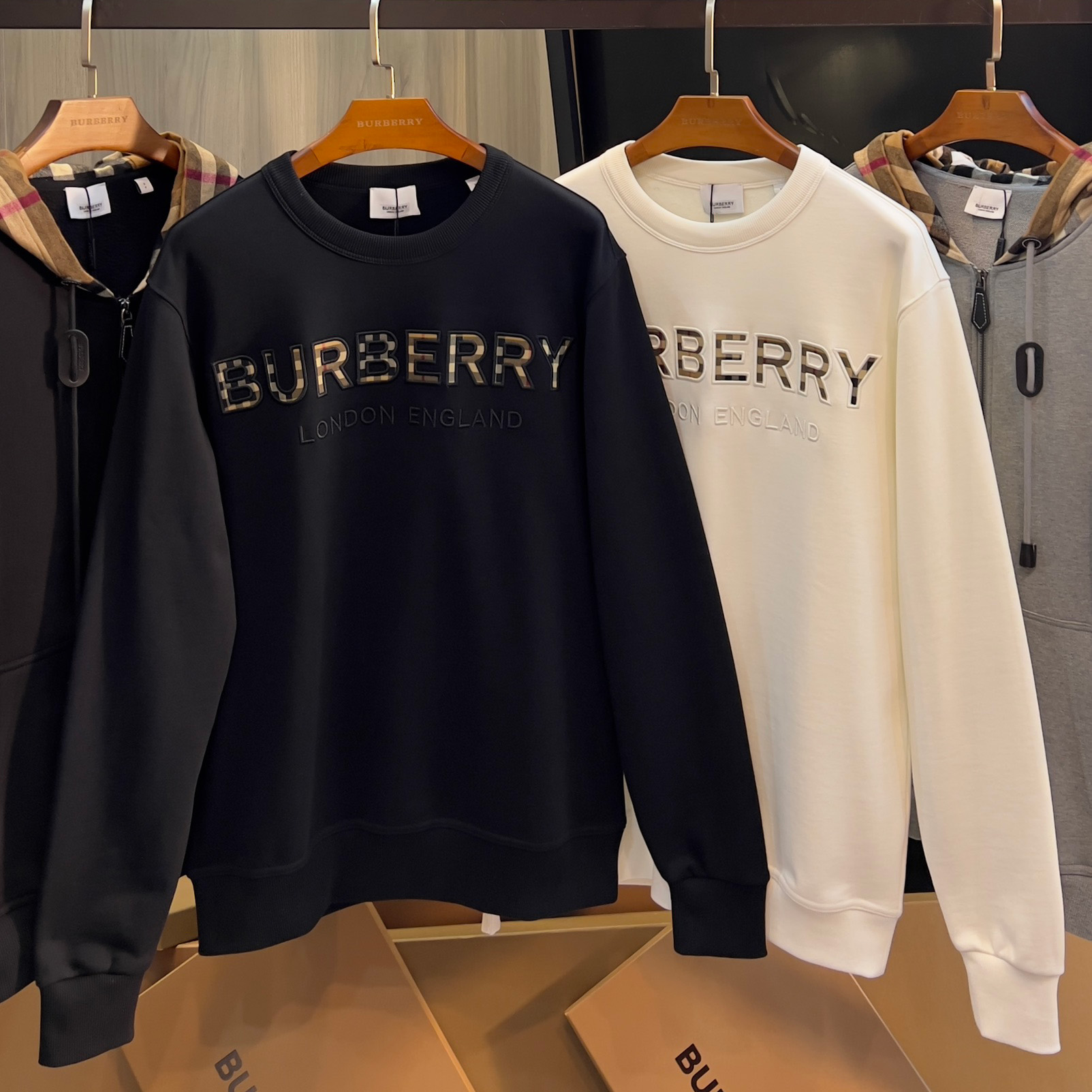 버버리 키즈 맨투맨 Burberry 2컬러 80474371