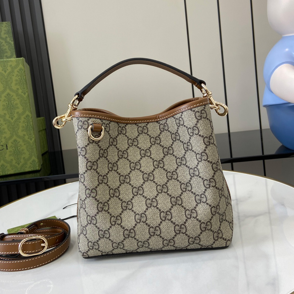 구찌 GG 엠블럼 미니 버킷백 2컬러 815118