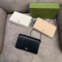 구찌 여성 지갑 GG 마몬트 체인 3컬러 790060