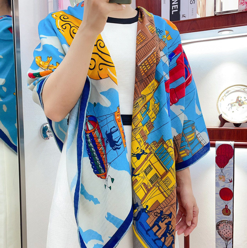 에르메스 고품질 스카프 2컬러 머플러 07