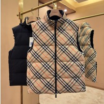 버버리 리버서블 체크 나일론 퍼퍼 질레 80946191