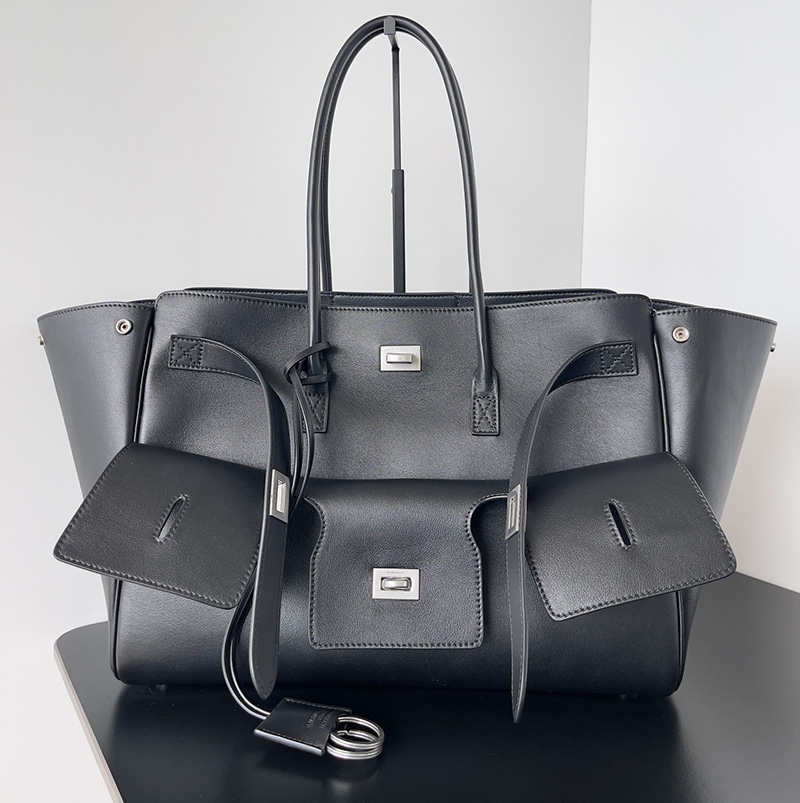 발렌시아가 벨 에어 미디움 토트백 8054812ABAW1000